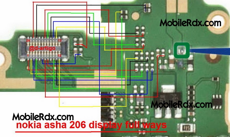 nokia 206 lcd ways