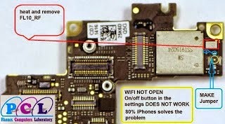 iPhone 4 Wi-Fi Or Bluetooth Not Working Problem Jumper ...