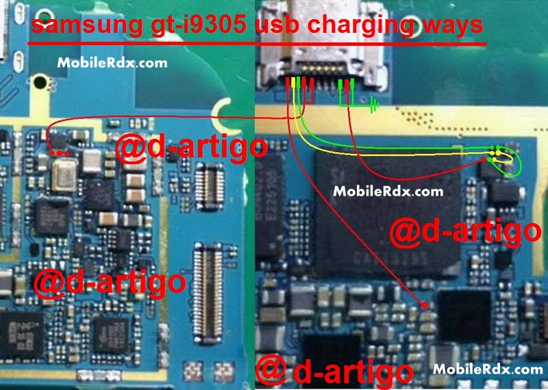 Samsung GT-I9305 Charging Problem Jumper Solution
