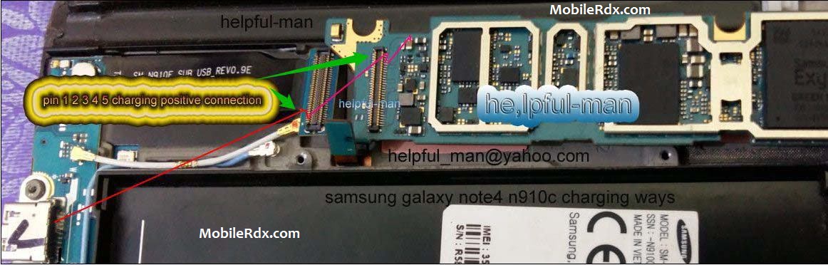 Samsung Galaxy Note 4 N910C Charging Ways Problem Solution