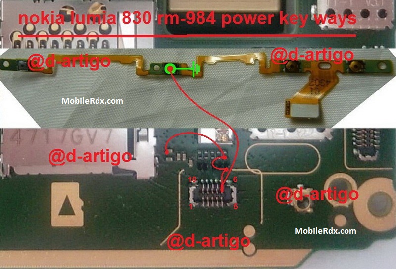 Nokia Lumia 830 Power On Off Button Ways Problem Jumper