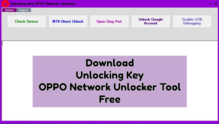 download unlocking key oppo network unlocker tool