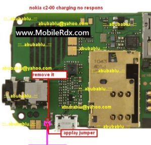 Nokia c2 00 charging no respons 300x287