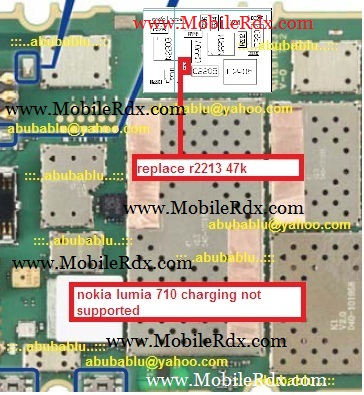 nokia lumia 710 charging not supported solution