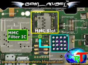 nokia C2 03 C2 06 C2 08 mmc ic jumper 300x222