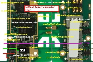 nokia x7 battrery connector track ways 300x201
