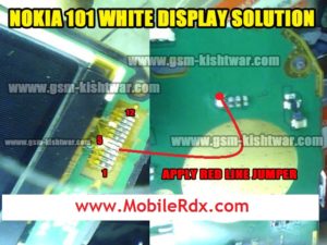nokia 101 white display problem solution 300x225