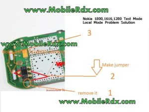 Nokia 1800 1616 1280 Test Mode Local Mode Problem Solution 300x225