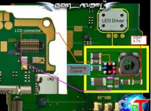 nokia 2710 lcd display light jumper solution 300x220