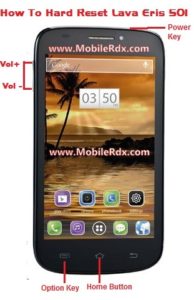 lava eris 501 hard reset solution 194x300