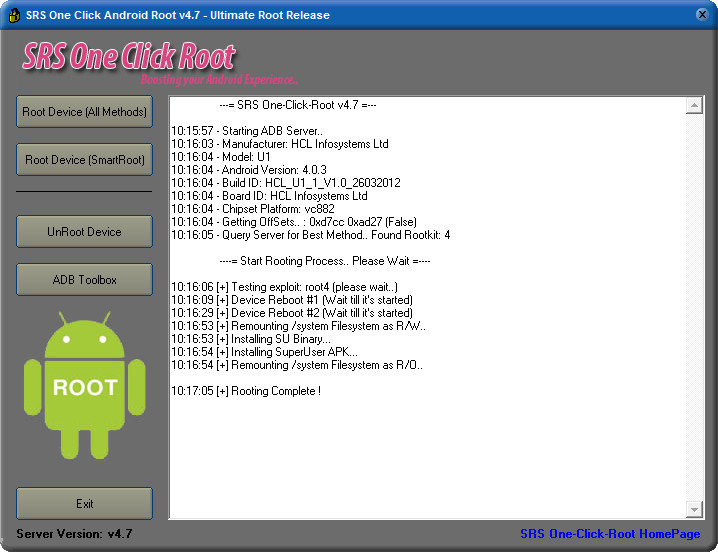 Download Srsroot New Free Root Tool For Most Android Phones Tablets
