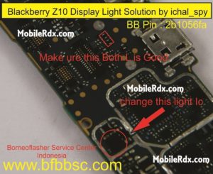 blackberry z10 display light solution 300x245