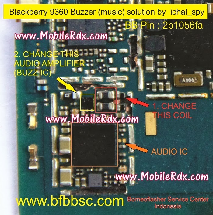 Blackberry 9360 Buzzer Speaker Problem Solution