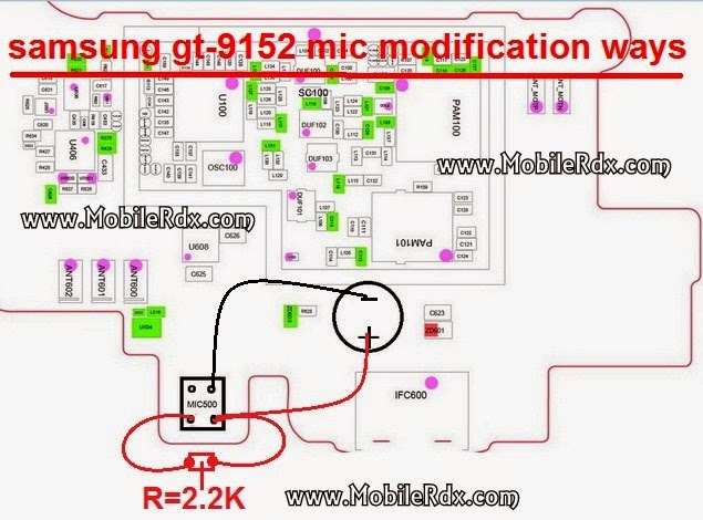 Samsung Galaxy I9152 Mic Solution