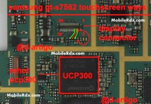 Samsung GT S7562 Touchscreen Ways Problem Jumper Solution 300x206