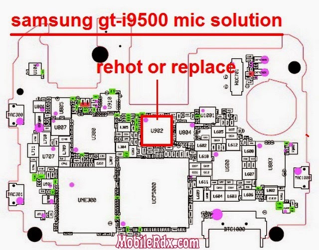 gt i9500 microphone solution