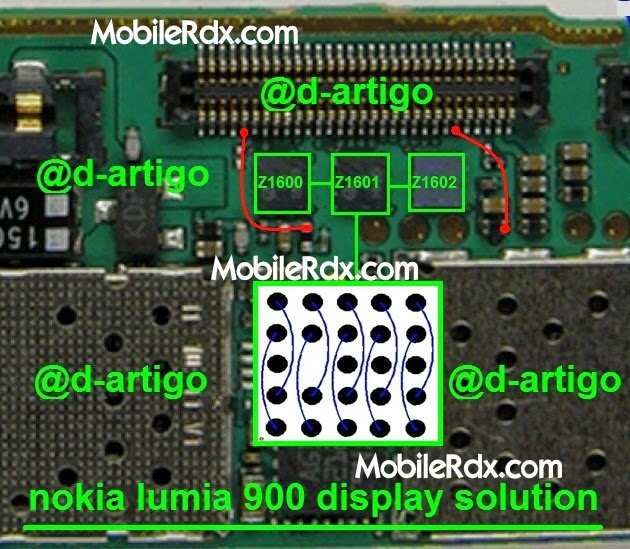 nokia lumia 900 display solution ic jumper nokia lumia 900 display solution ic jumper