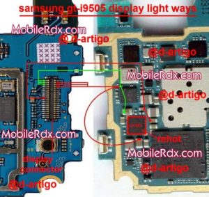 samsung galaxy s4 i9505 lcd display light ways jumper solution 300x283