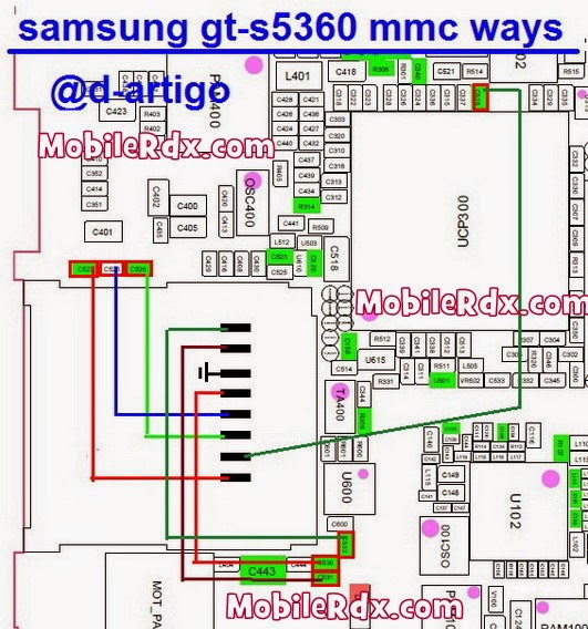 samsung gt s5360 memory mmc ways jumper