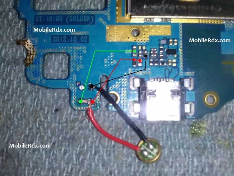 Samsung Galaxy S3 Mini GT I8190 Mic Ways Solution Modification Jumper