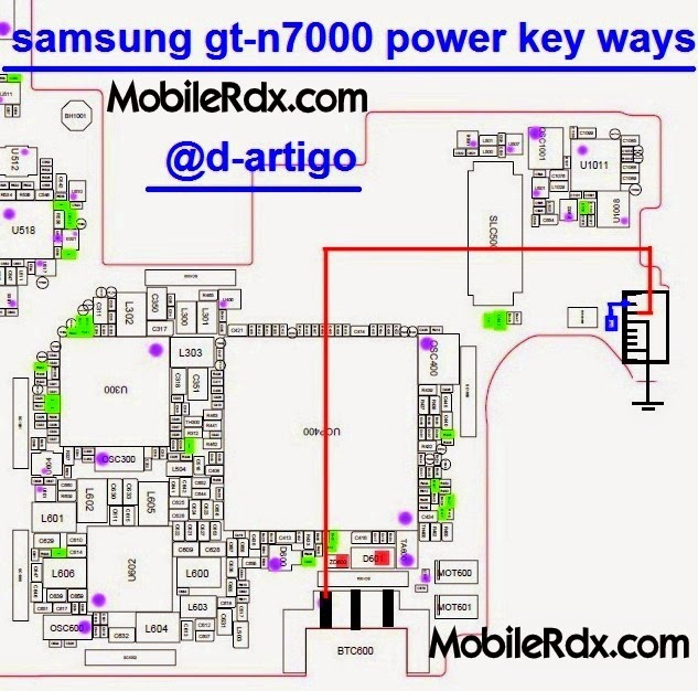 Samsung n127 схема