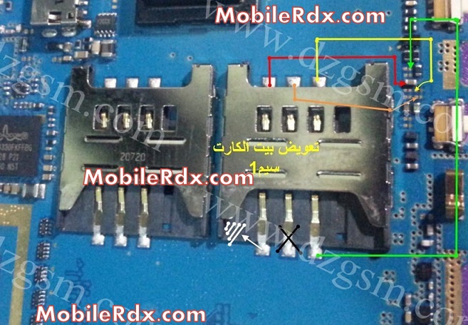 Samsung S6802 Sim Card 1 Ways Jumper Solution Samsung S6802 Sim Card 1 Ways Jumper Solution