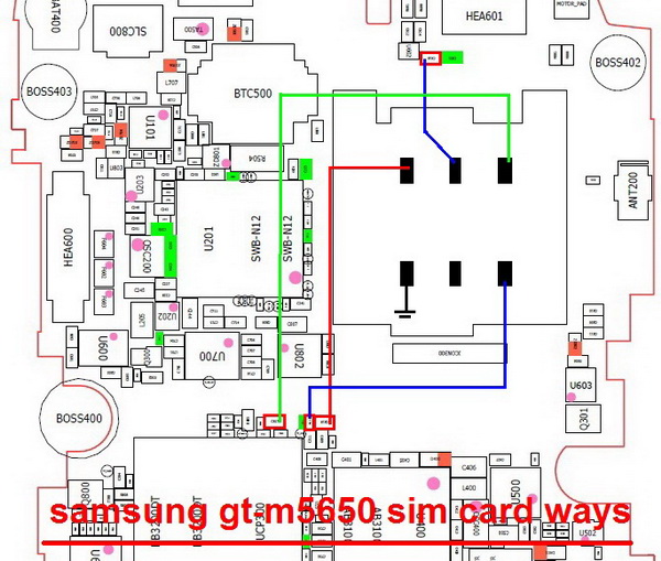 samsung gt m5650 sim card ways solution