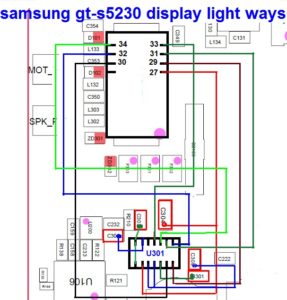 samsung gt s5230 display light ways problem jumper 287x300