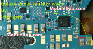 Samsung galaxy s5 G900f ear speaker solution 300x159
