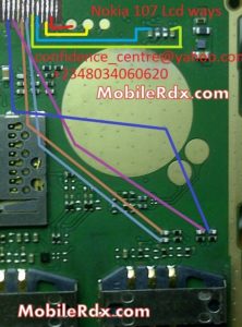 nokia 107 full lcd display light track ways solution 222x300