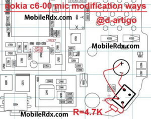 nokia c6 00 mic ways solution modification jumper 300x238