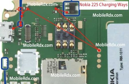 nokia 225 charging not storage solution