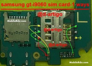 Samsung GT I9060 Sim Card 1 Ways Problem Solution 300x217