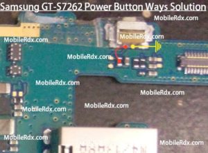 Samsung Galaxy Star Pro S7262 Power Button Ways Problem Jumper 300x221