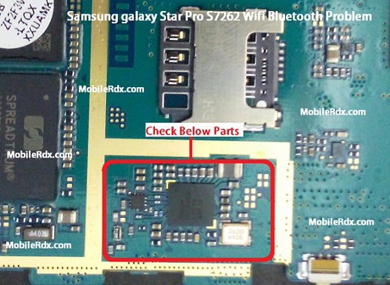 Repair Samsung GT-S7262 Bluetooth Or Wifi Problem