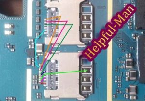 Samsung SM G130H Sim card Ways Problem Jumper Solution 300x209