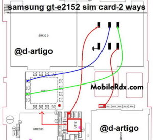 samsung gt e2152 sim card 2 ways solution 300x275
