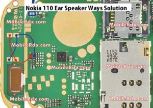 Nokia 110 Ear Speaker Ways Problem Jumper Solution 300x212