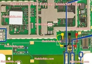 Nokia Lumia 610 Battery Connecter Ways 300x210