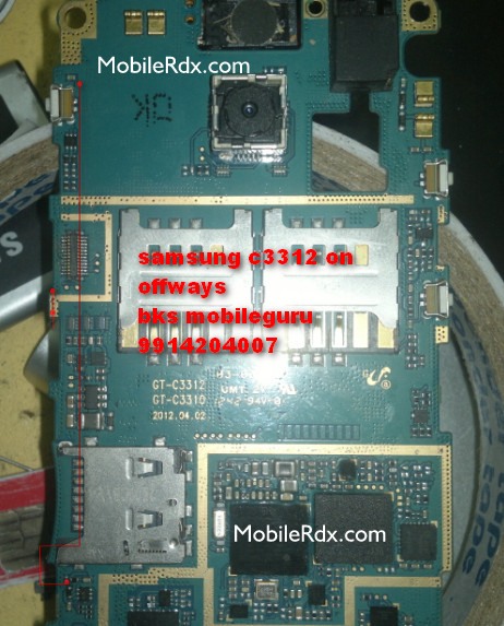 Samsung Gt C3312 Power Switch Hold Key Jumper Solution