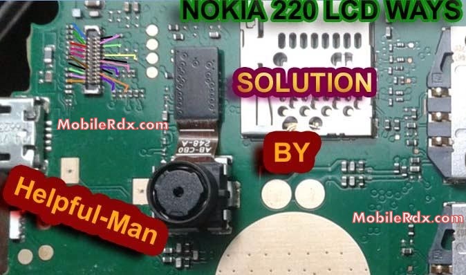 Nokia 220 Lcd Ways Display Light Jumper Problem Solution
