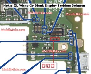Nokia XL Display Lcd Problem Repair Jumper Solution 300x245