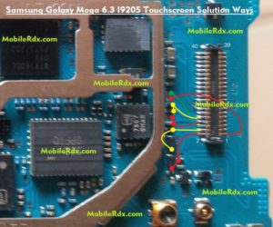 Samsung GT I9205 Touch Screen Jumper Solution Ways 300x250