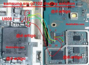 Samsung Galaxy Grand 2 SM G7102 Display Problem Solution Repair Jumper Ways 300x220