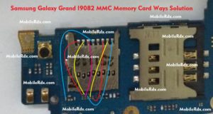 Samsung Galaxy Grand I9082 MMC Ways Memory Card Problem Jumper Solution 300x160