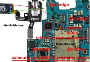 Samsung Galaxy Note 3 SM N9005 Earpiece Speaker Ways Jumper Solution 300x206