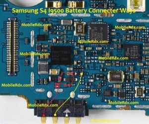 Samsung Galaxy S4 Gt I9500 Battery Connecter Jumper Ways 300x250