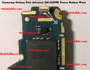 Samsung Galaxy Star Advance SM G350E Power Button Ways On Off Key Jumper 300x234