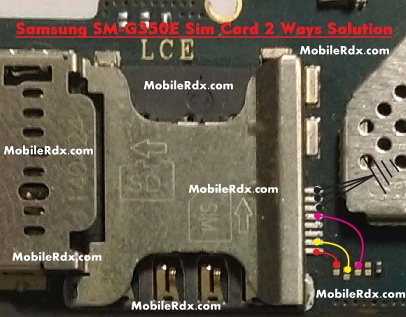 Samsung SM-G350E Sim Card 2 Jumper Ways Problem Solution Samsung SM-G350E Sim Card 2 Jumper Ways Problem Solution