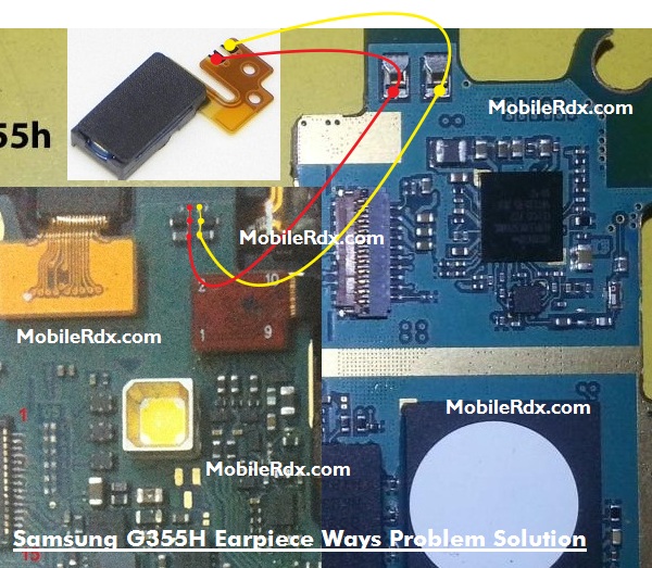 Samsung SM G355H Earpiece Ways Problem Solution Jumper